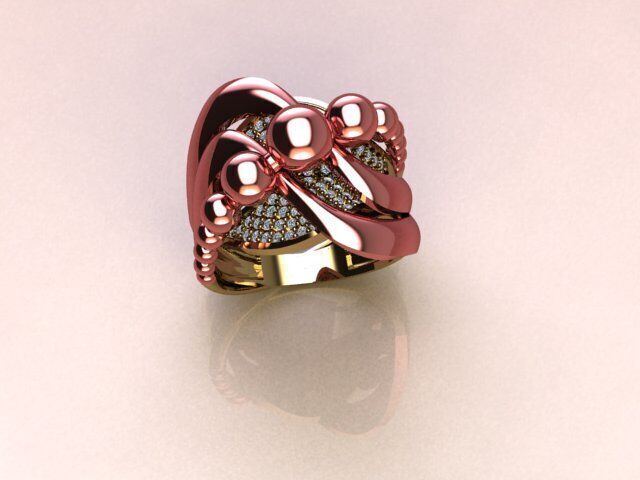 Stones-Rings-Ckeck Description 3D print model_40