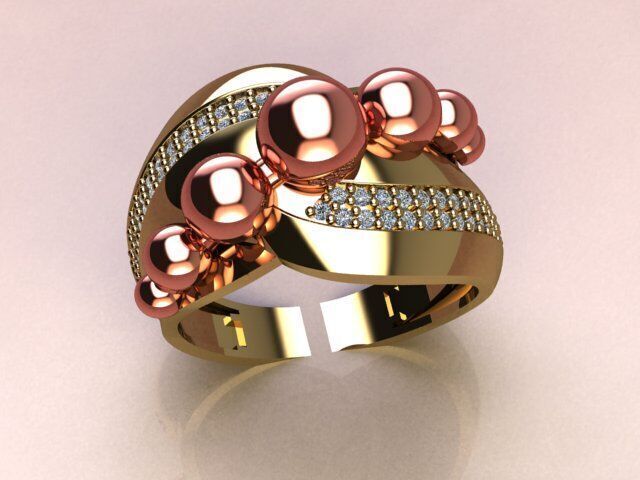 Stones-Rings-Ckeck Description 3D print model_35