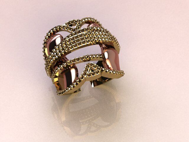 Stones-Rings-Ckeck Description 3D print model_14