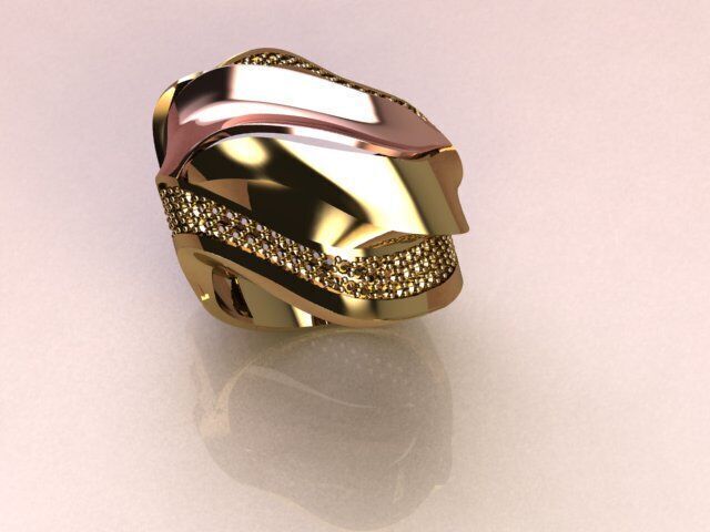 Stones-Rings-Ckeck Description 3D print model_12