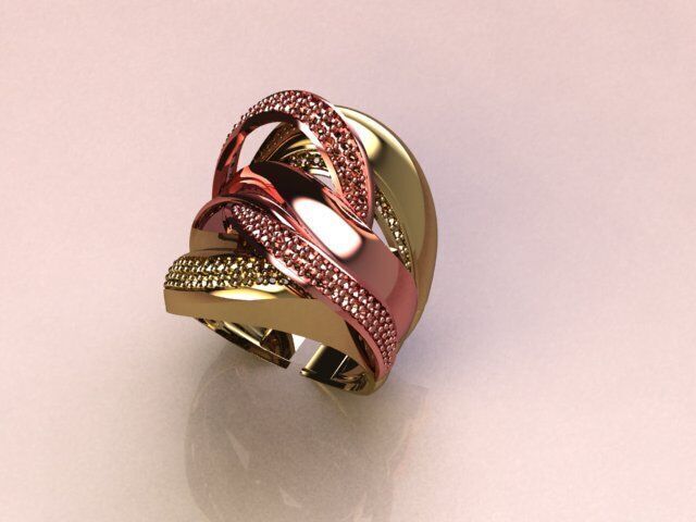 Stones-Rings-Ckeck Description 3D print model_51