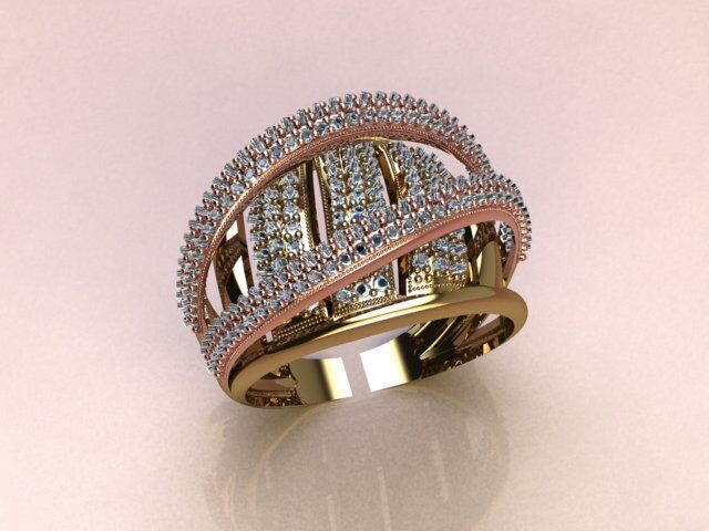 Stones-Rings-Ckeck Description 3D print model_33