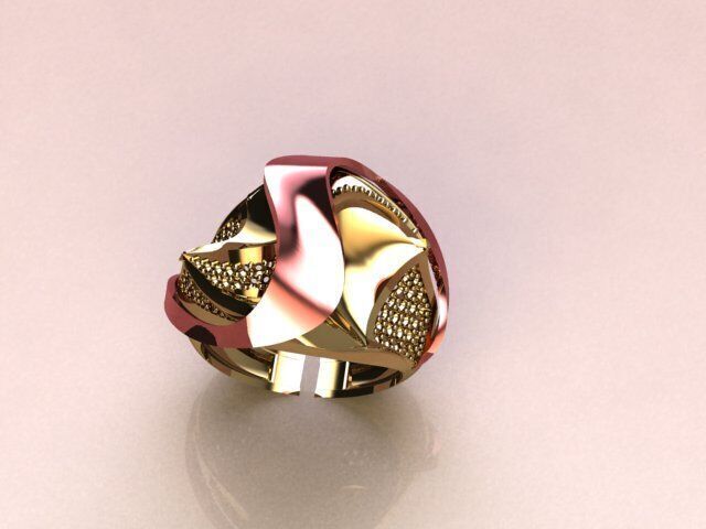 Stones-Rings-Ckeck Description 3D print model_63