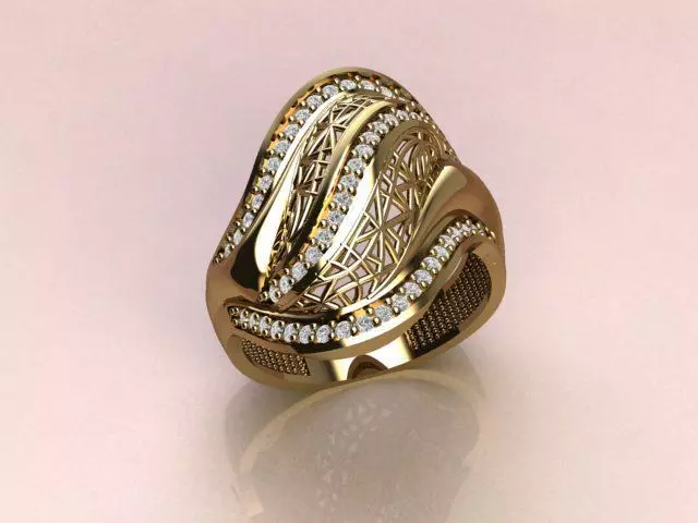 Stones-Rings-Ckeck Description 3D print model_0