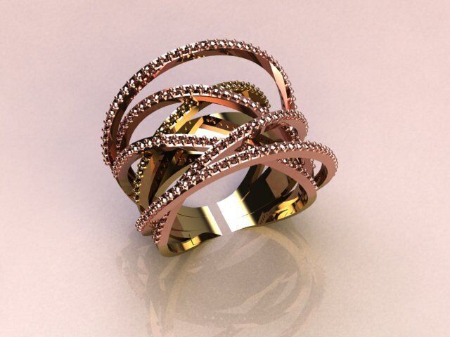 Stones-Rings-Ckeck Description 3D print model_20