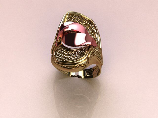 Stones-Rings-Ckeck Description 3D print model_56