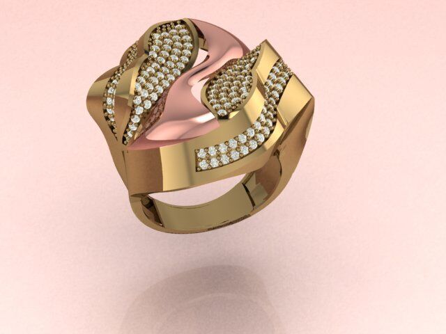 Stones-Rings-Ckeck Description 3D print model_5