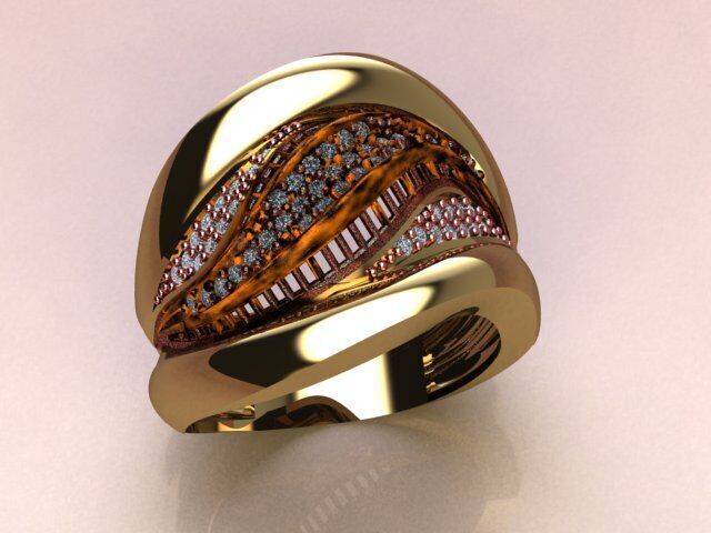 Stones-Rings-Ckeck Description 3D print model_45