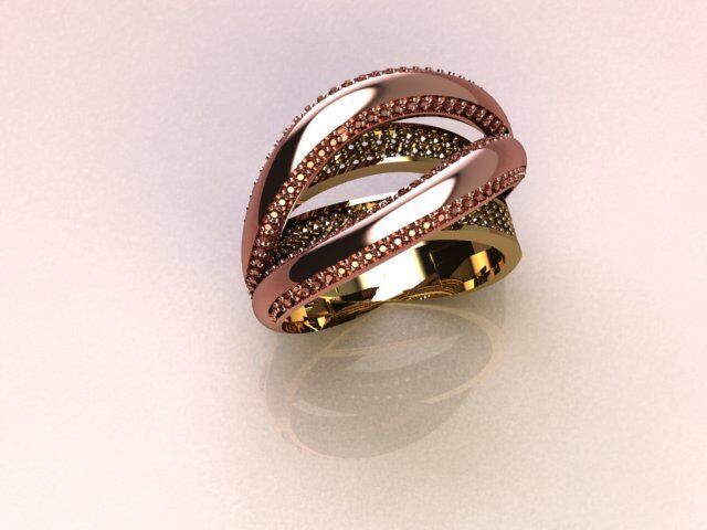 Stones-Rings-Ckeck Description 3D print model_21