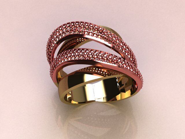 Stones-Rings-Ckeck Description 3D print model_43