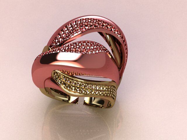 Stones-Rings-Ckeck Description 3D print model_61