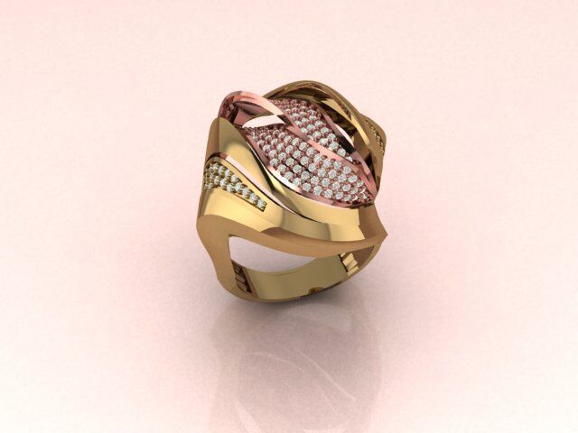 Stones-Rings-Ckeck Description 3D print model_6