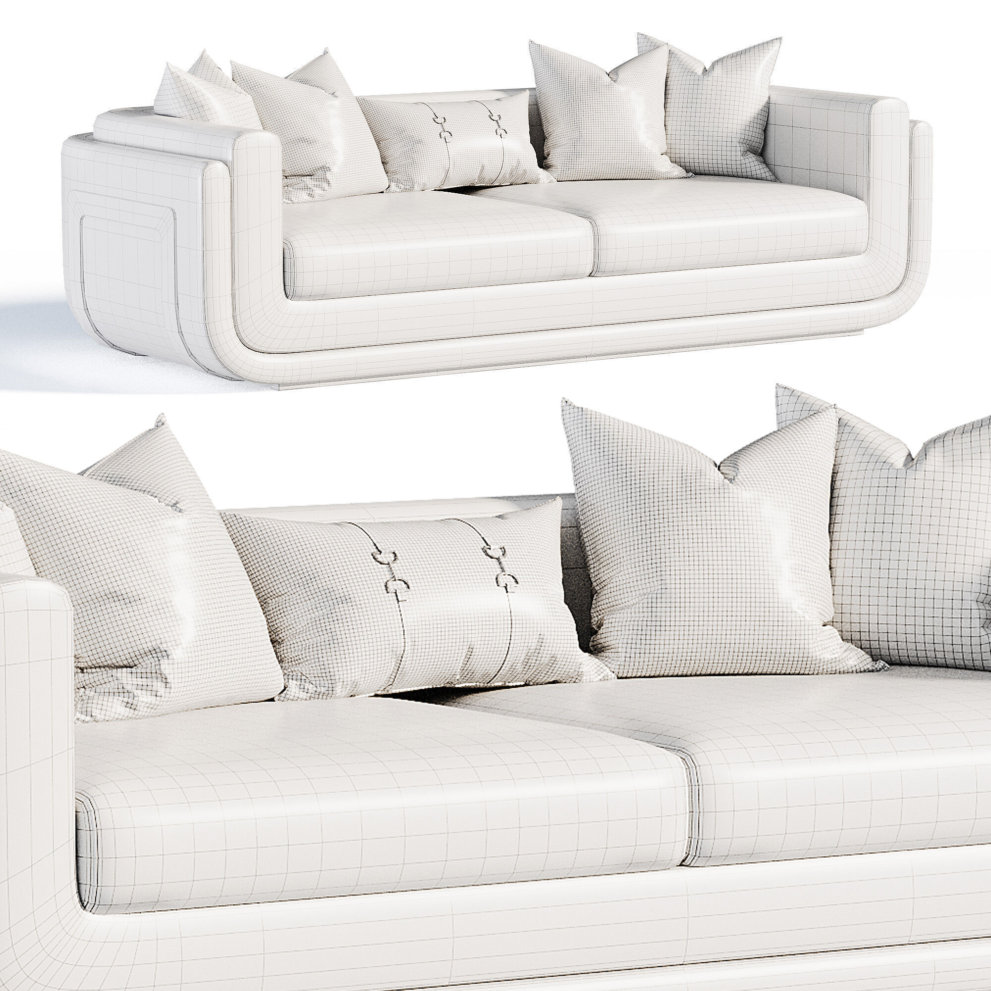 santorini sofa 3D model_6