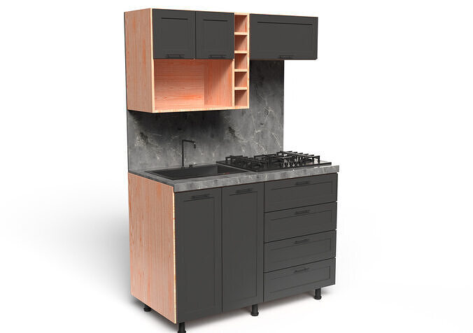 Kitchen01 3D model