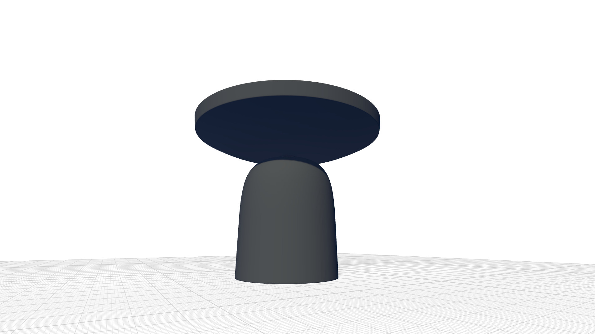 Alum Bistro Table Decor 3D model_4