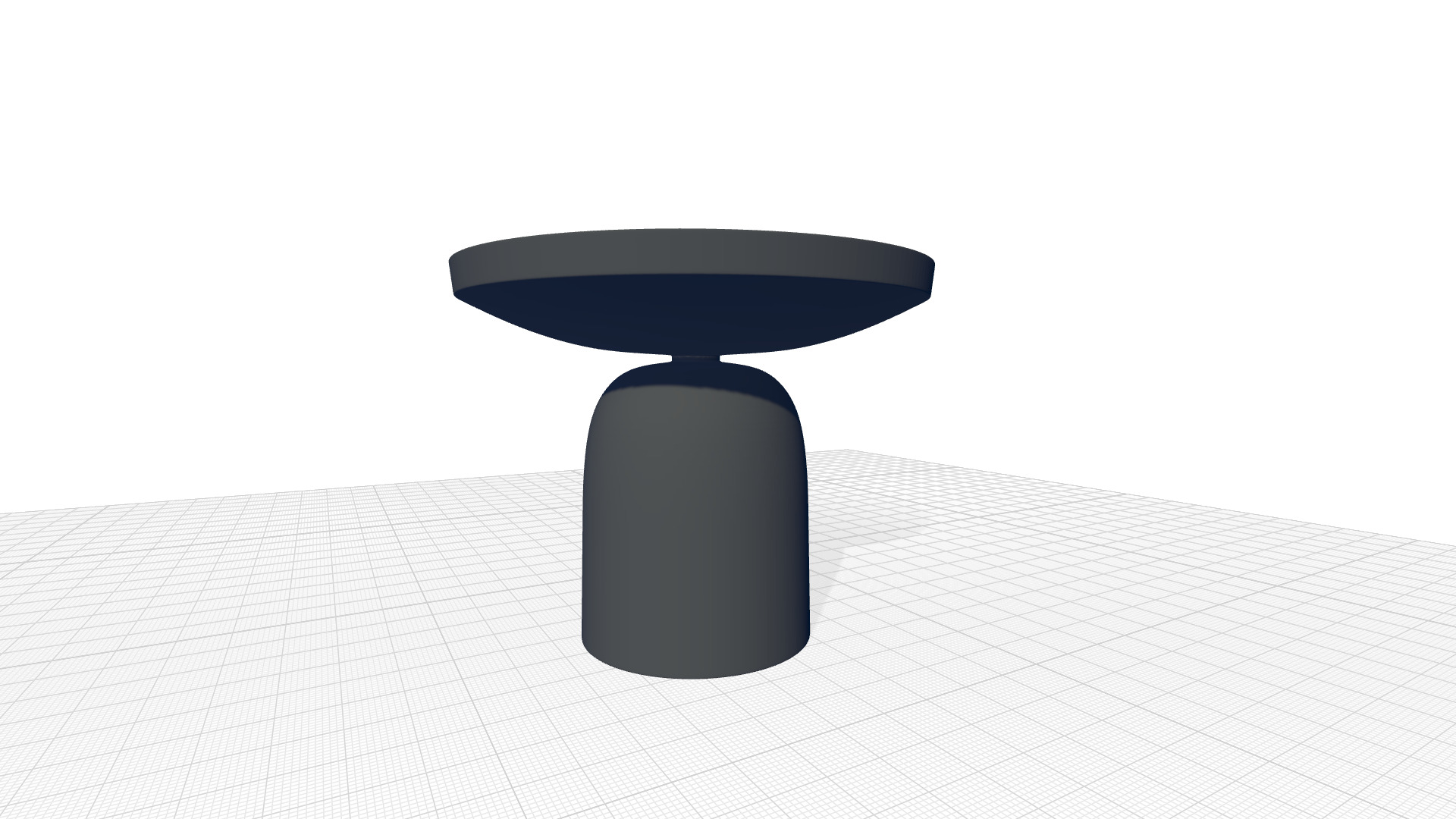 Alum Bistro Table Decor 3D model_3