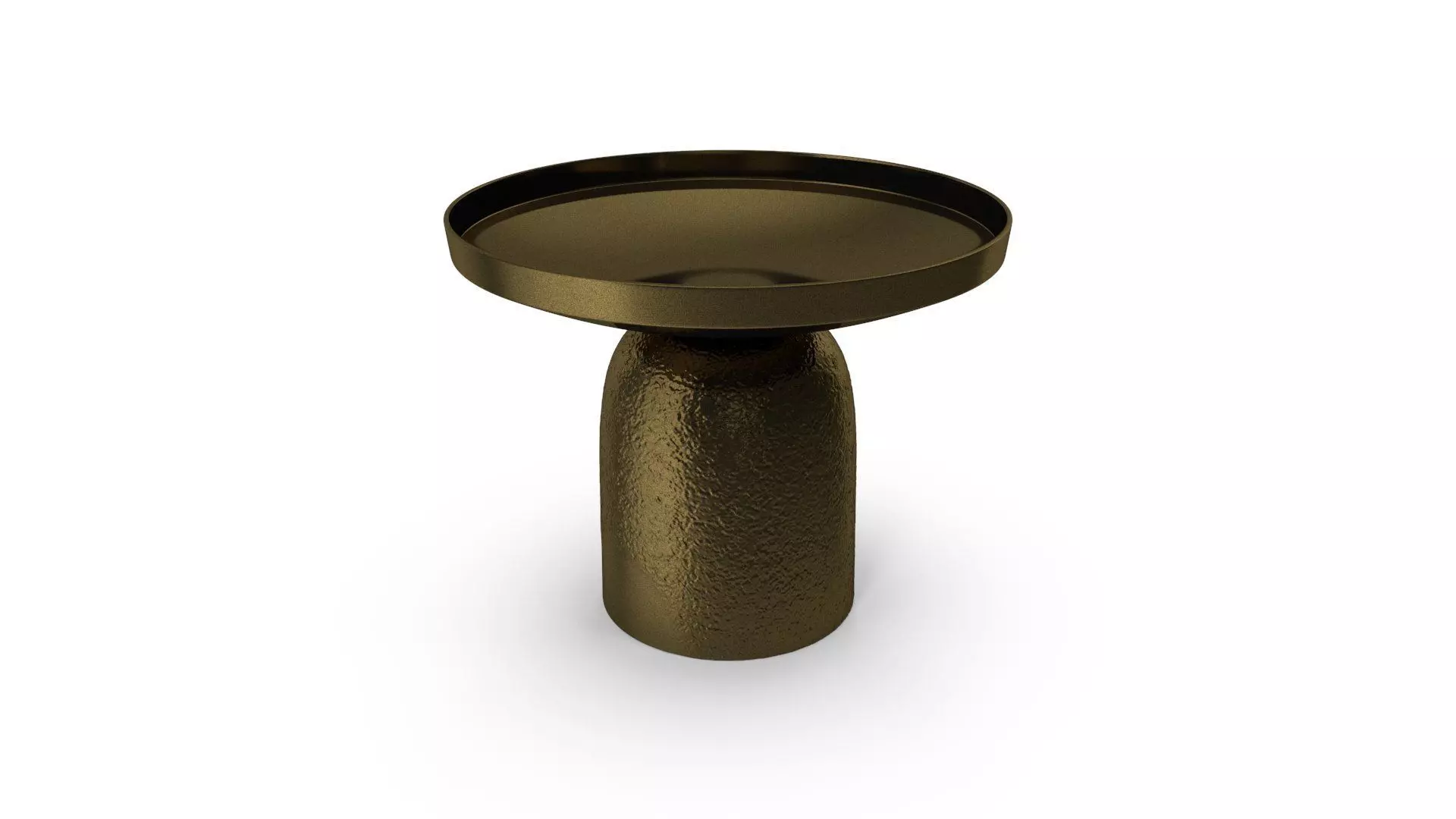 Alum Bistro Table Decor 3D model_0