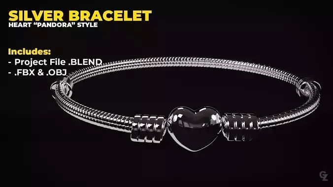 Pandora Heart Bracelet