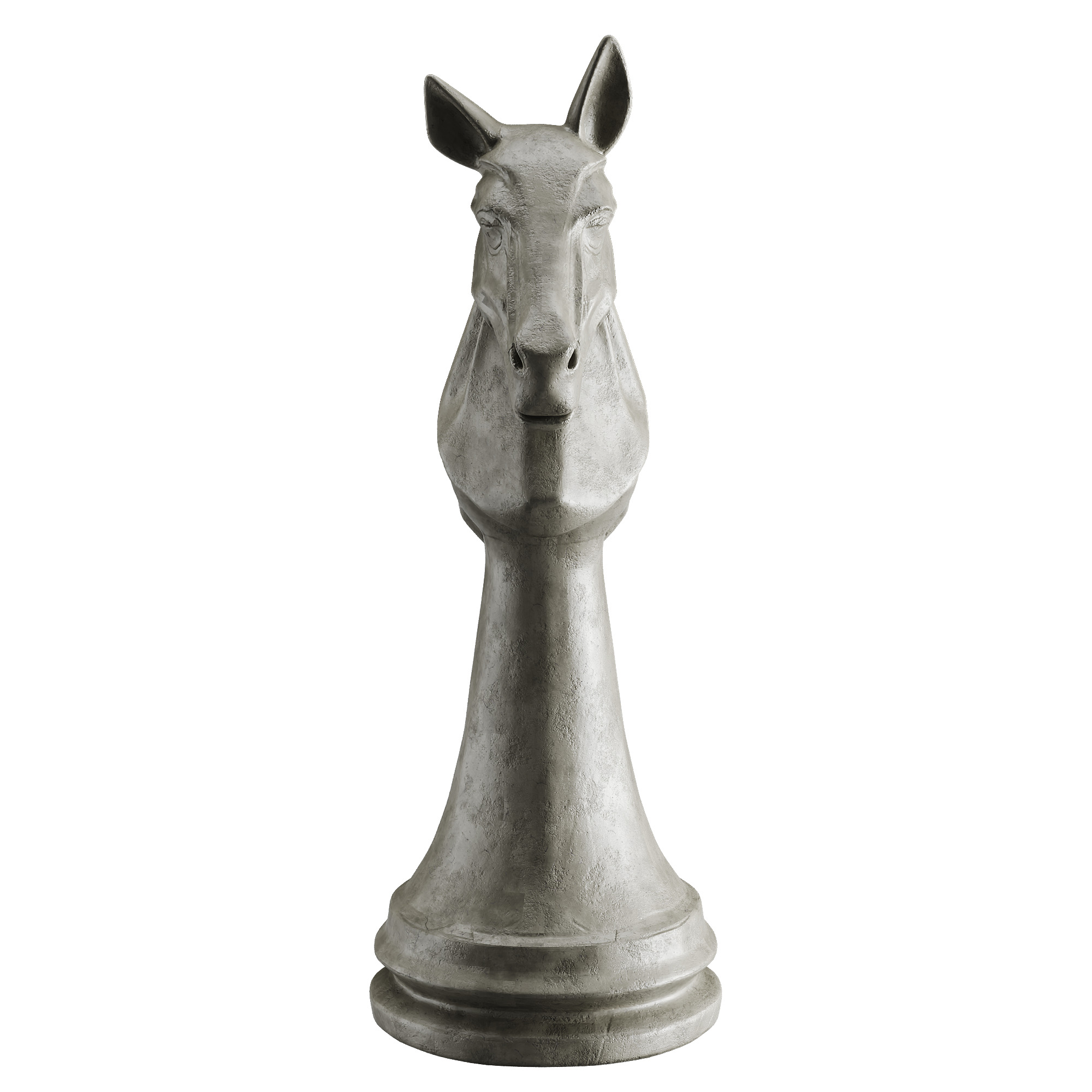 Horse chess Low-poly 3D model_49