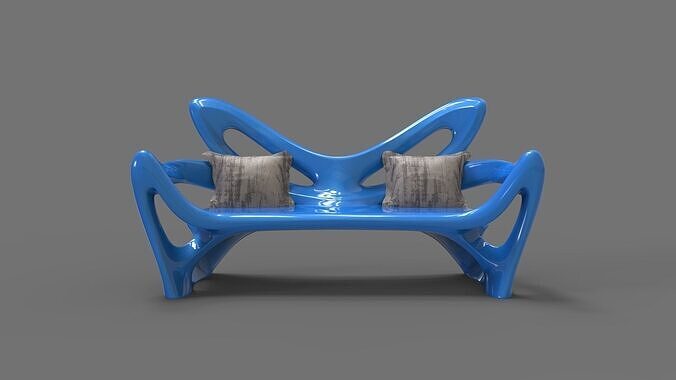 Metal Art Furniture chair 3D model