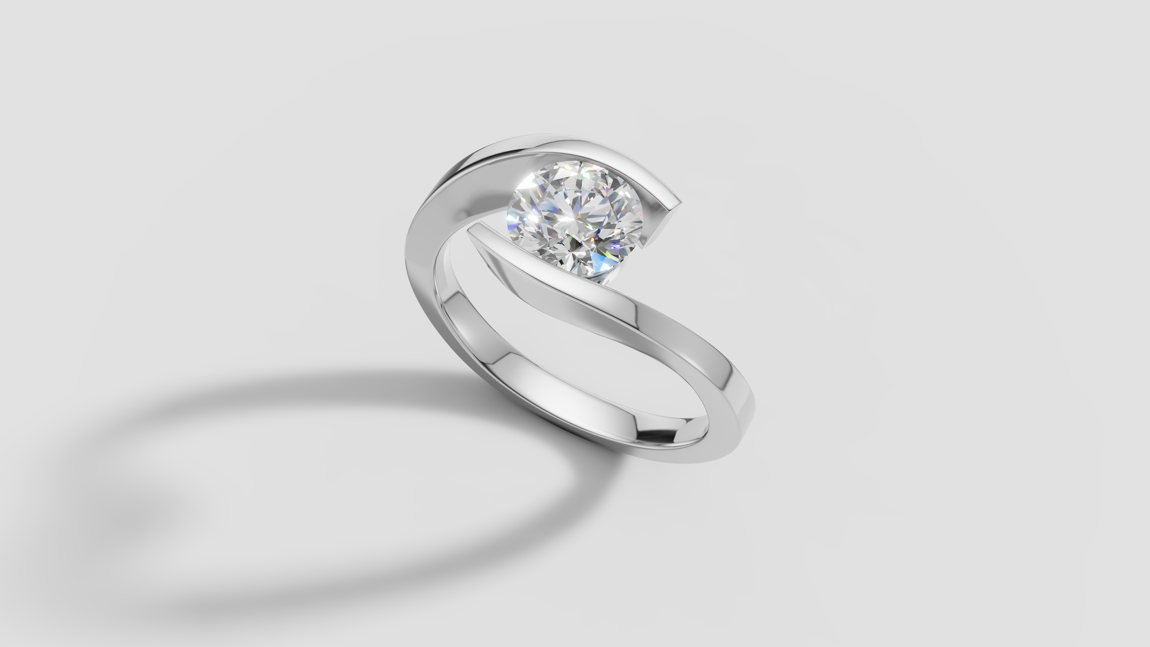 zdr0290 couple ring 3D print model_3
