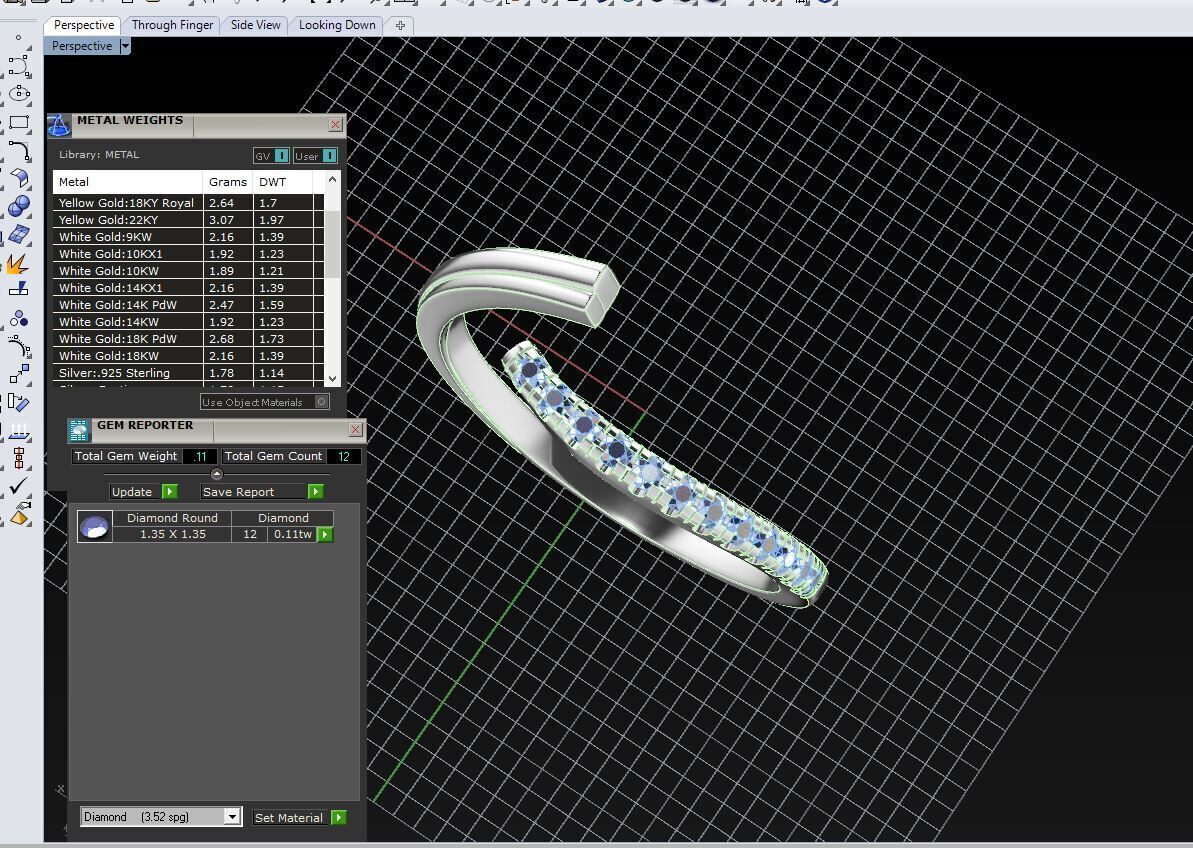 zdr0290 couple ring 3D print model_9