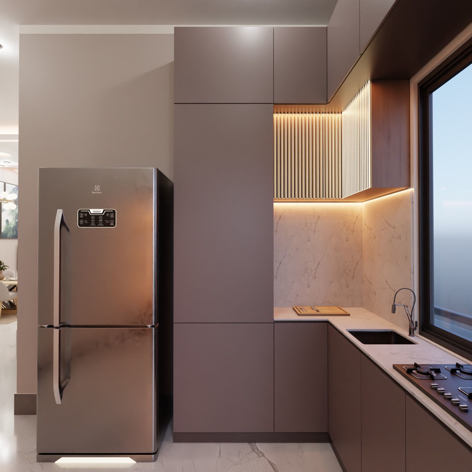 Modern Apartment Interior with Assets and Materials Collection _31