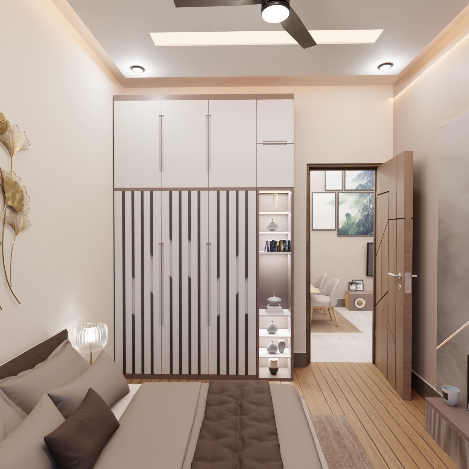 Modern Apartment Interior with Assets and Materials Collection _28