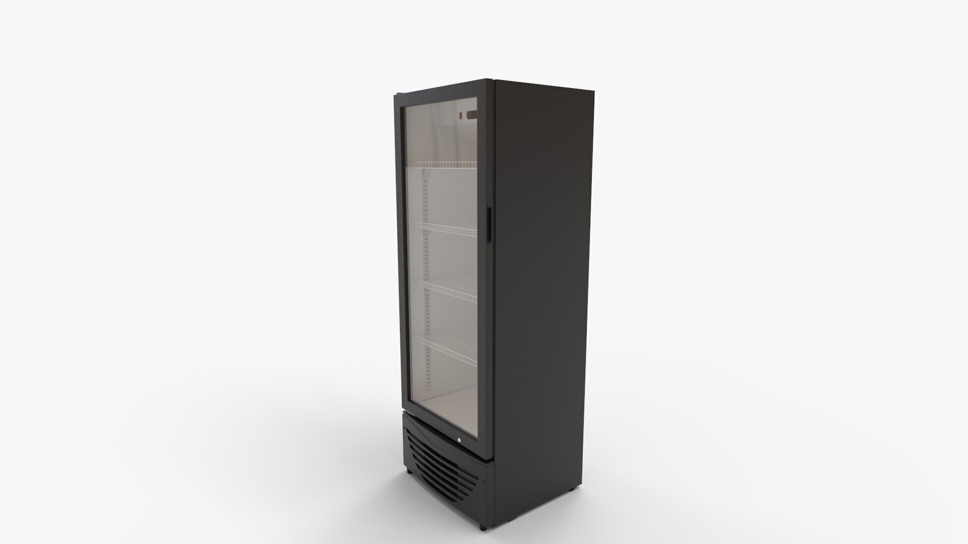 Commercial Drinks Fridge 3D model_6