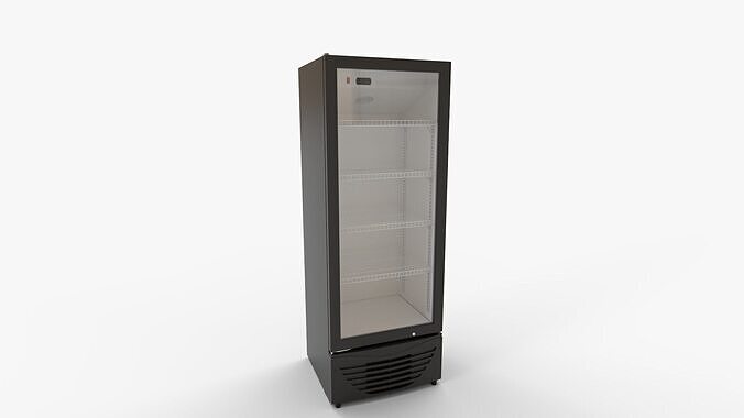 Commercial Drinks Fridge 3D model