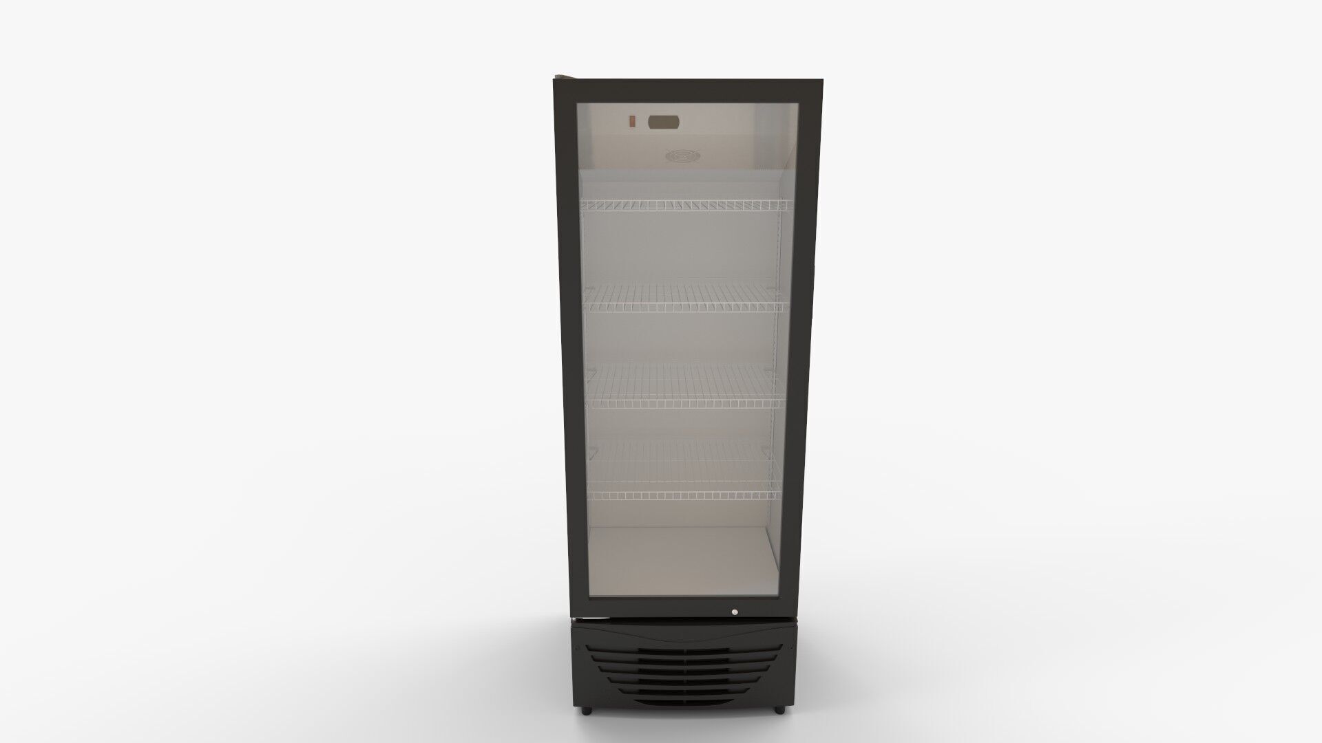 Commercial Drinks Fridge 3D model_9