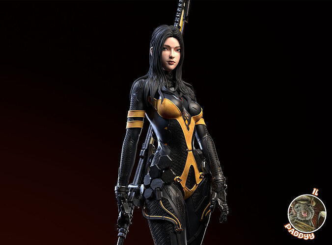Tachy Stellar Blade Fanart 3D print model