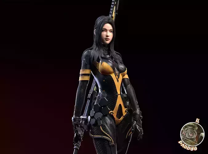 Tachy Stellar Blade Fanart 3D print model