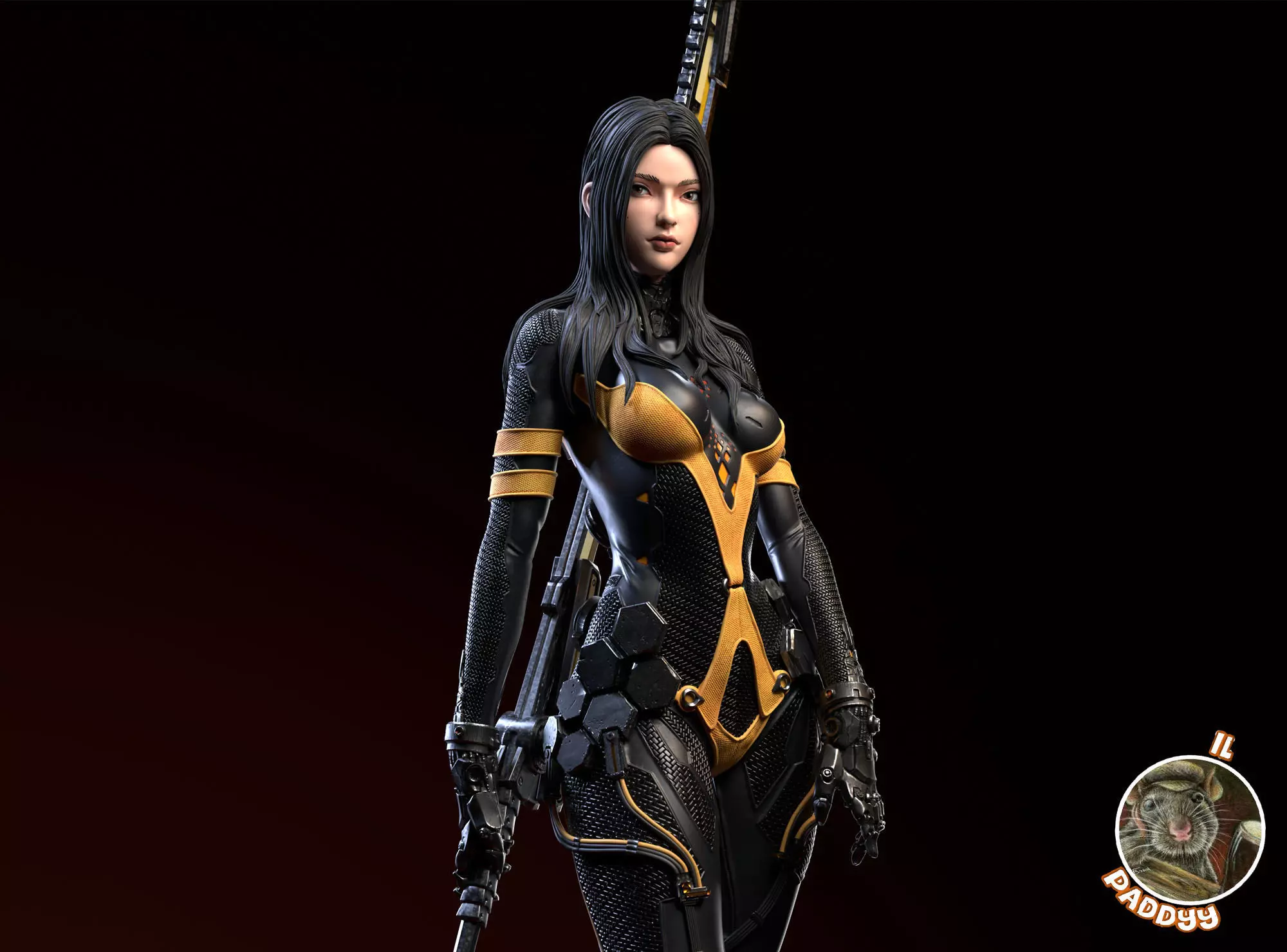 Tachy Stellar Blade Fanart 3D print model_0