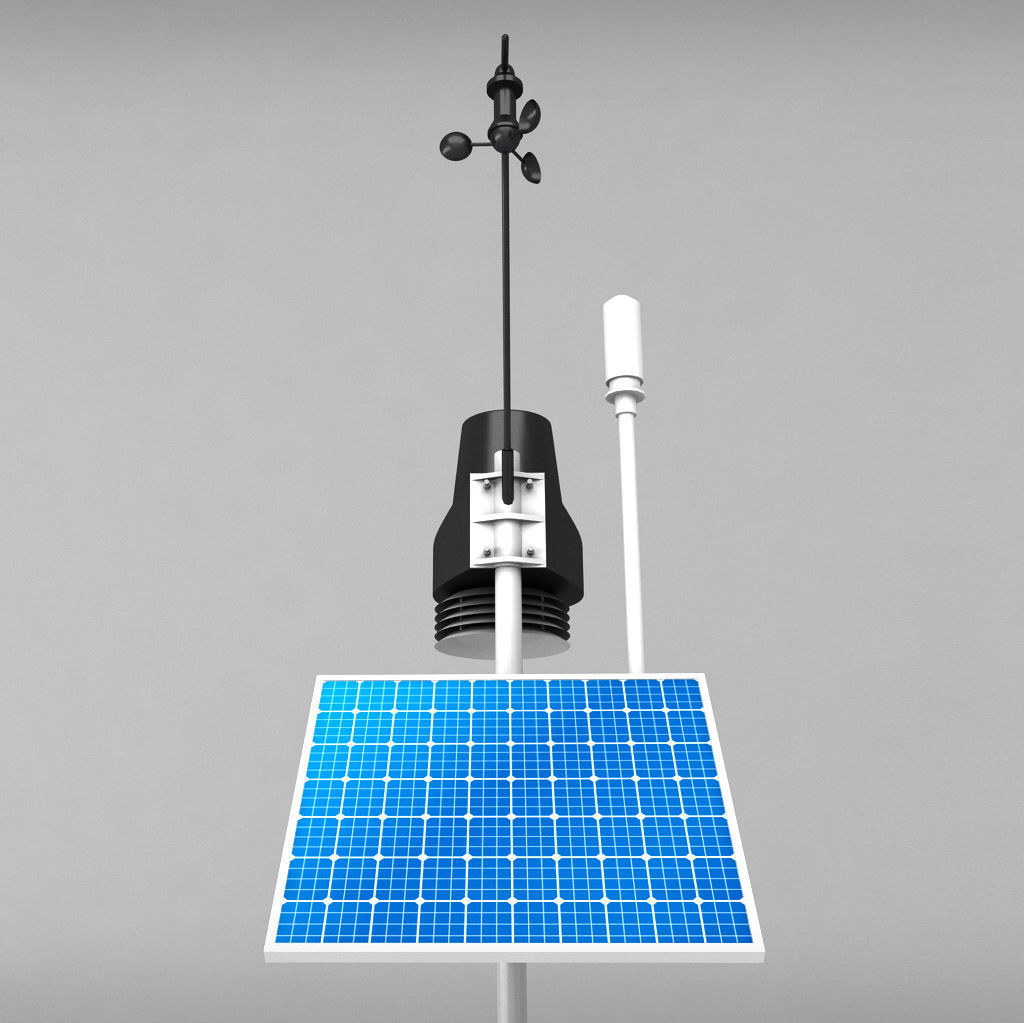 Weather meteo station 2 3D model_4