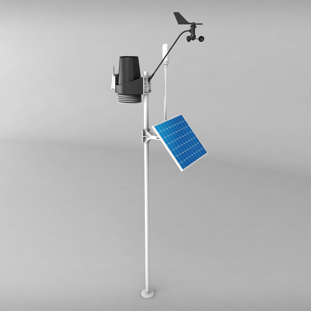 Weather meteo station 2 3D model_1