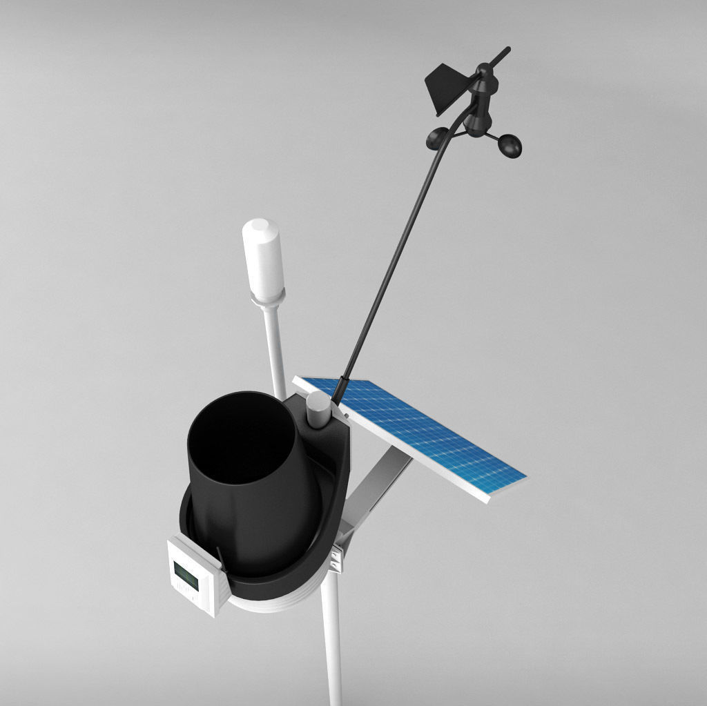 Weather meteo station 2 3D model_6