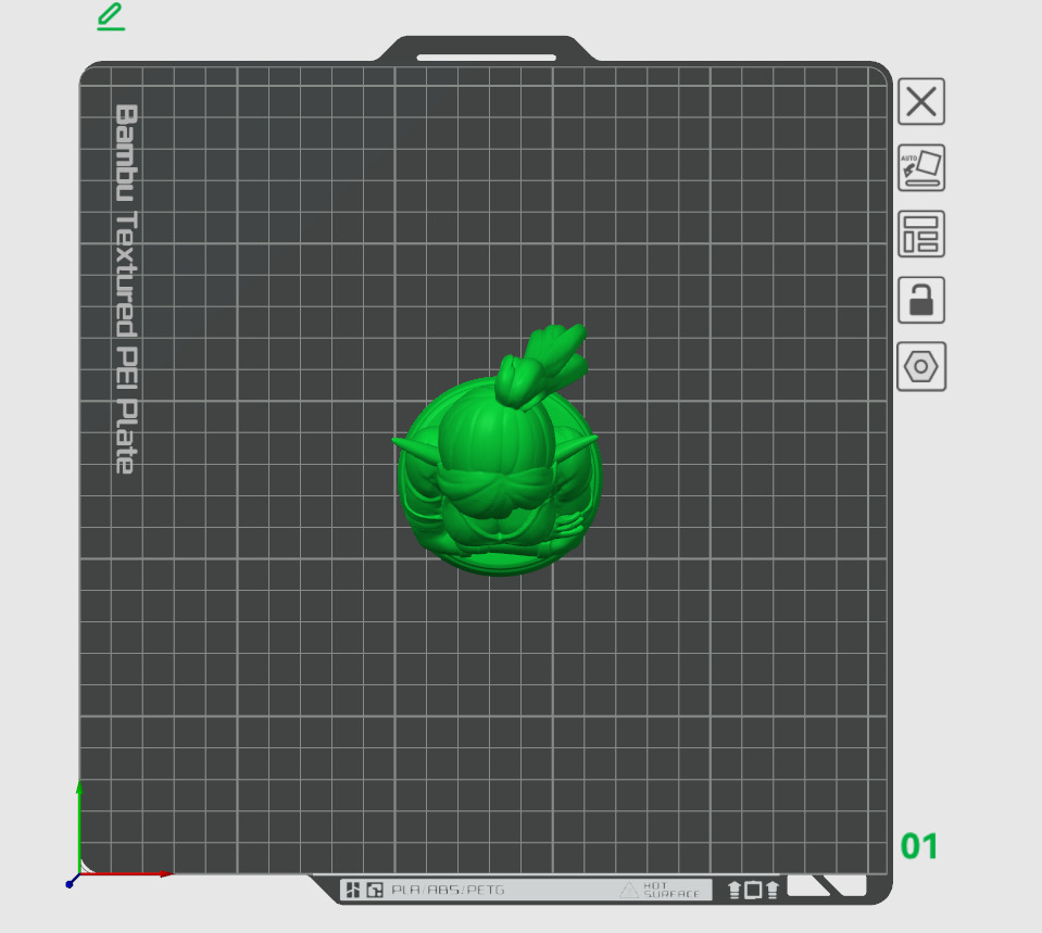 Confident Elf Girl - Anime-Style Fantasy Bust 3D print model_5
