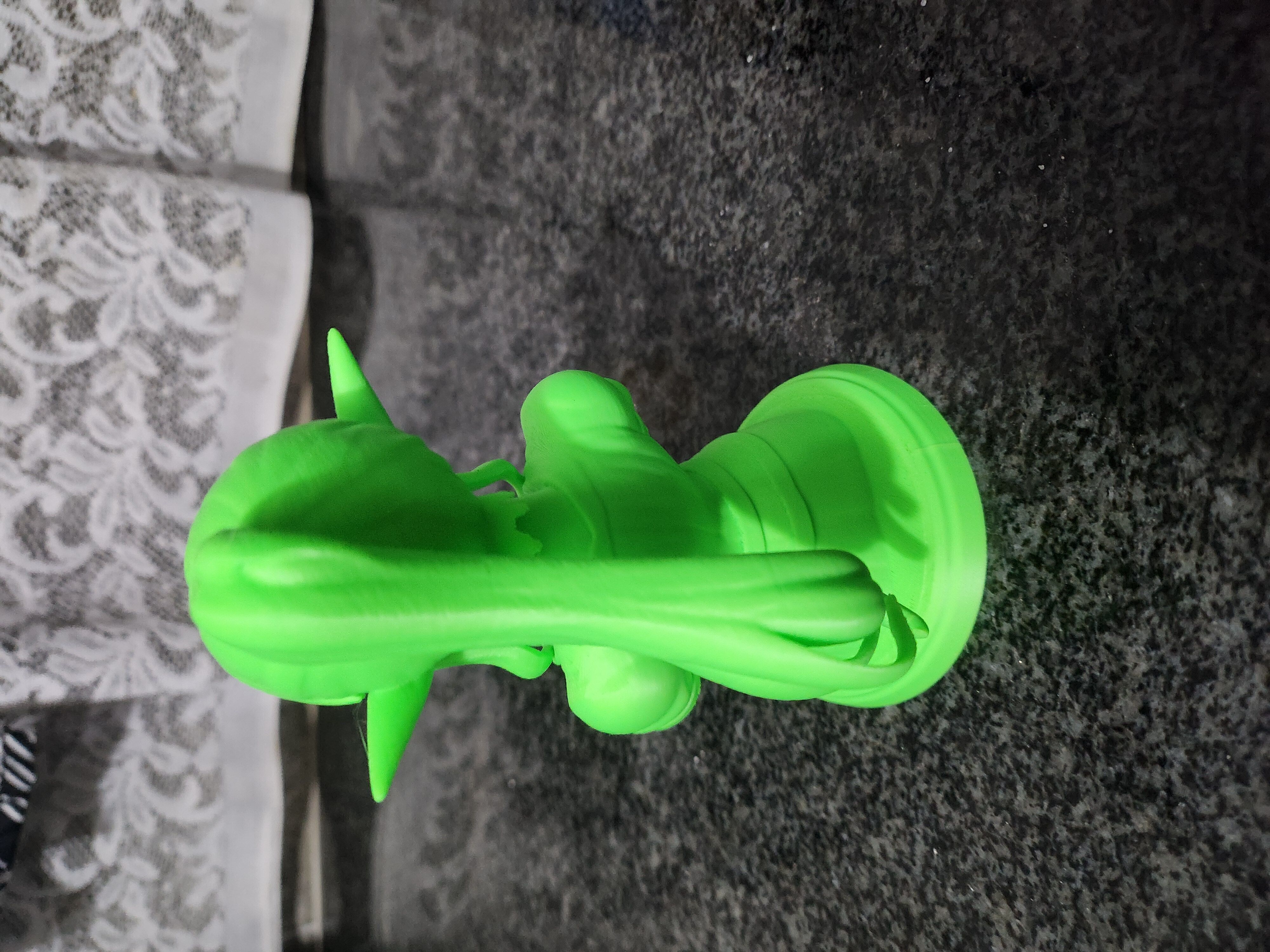 Confident Elf Girl - Anime-Style Fantasy Bust 3D print model_9