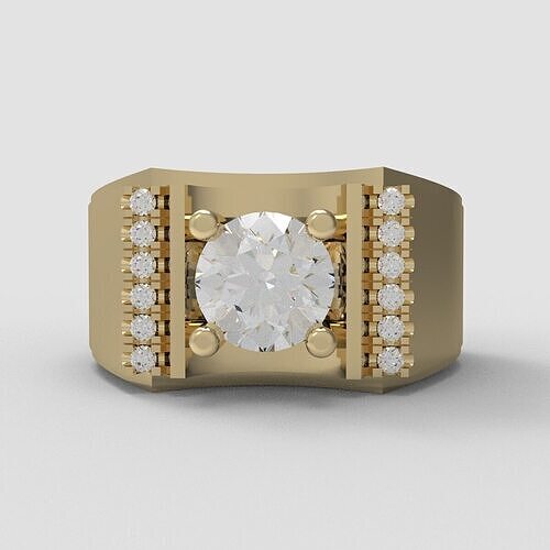 Men Ring 283 3D print model