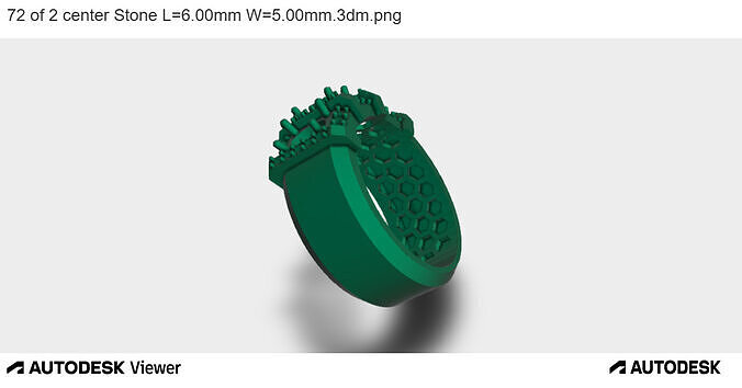Triple Stones Feature Band 3D print model