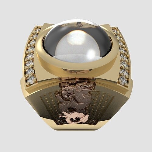 Men Ring 285 3D print model