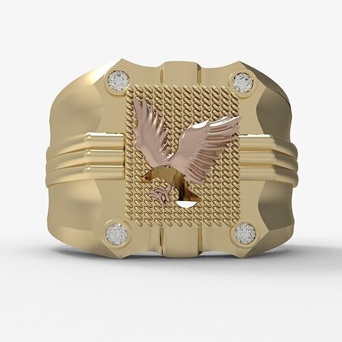 Men Ring 287 3D print model