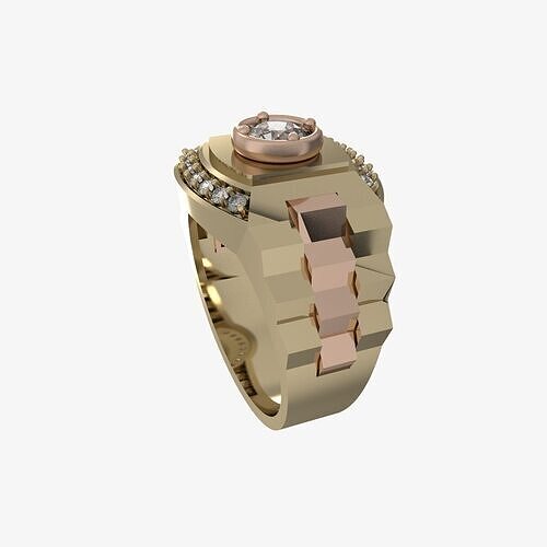 Men Ring 303 3D print model
