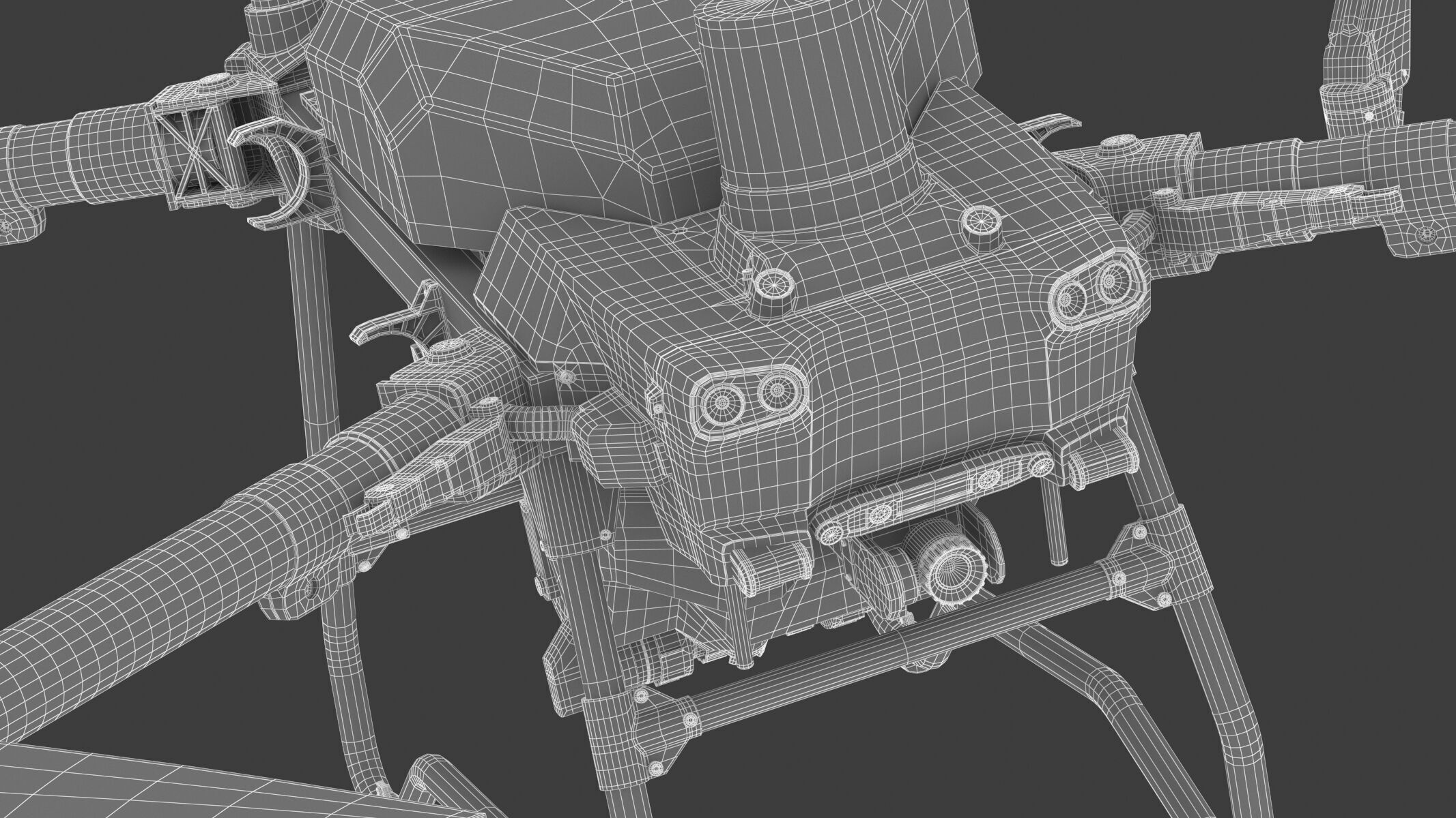 DJI Agras T50 Drone 3D model_22