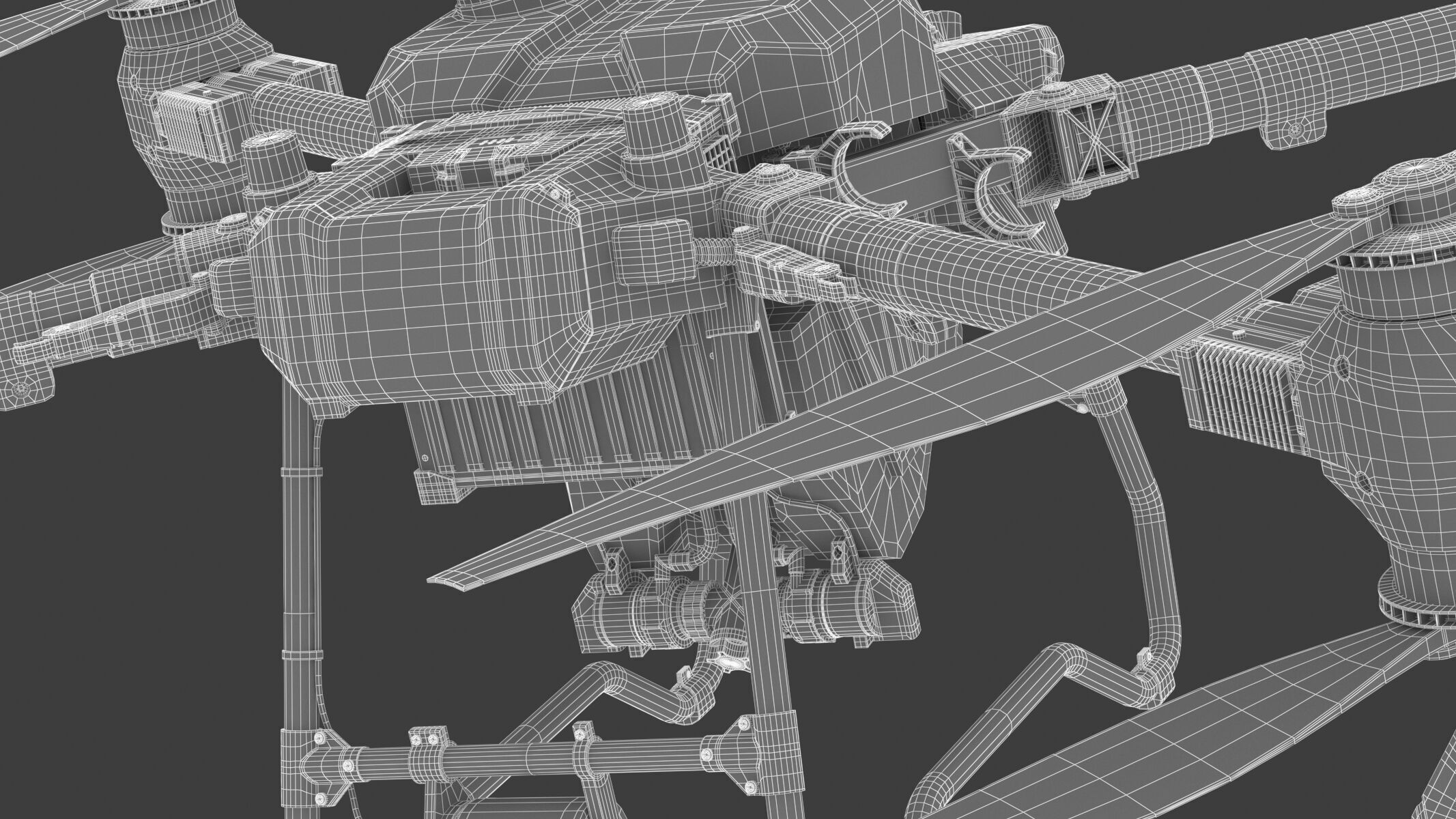 DJI Agras T50 Drone 3D model_23