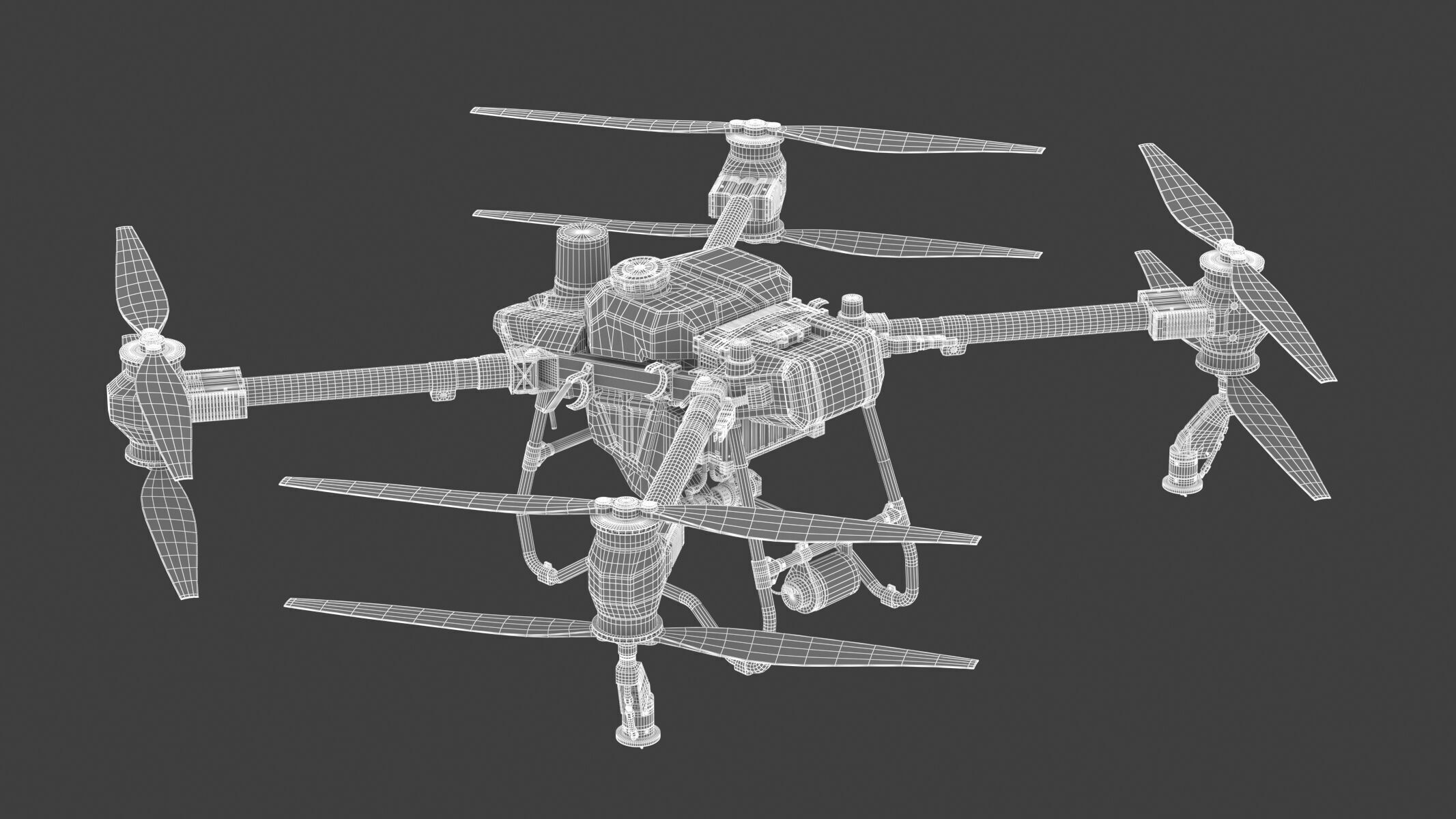 DJI Agras T50 Drone 3D model_19