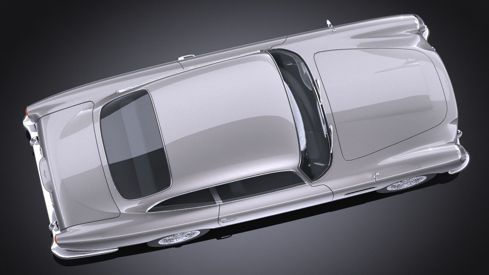 Aston Martin DB5 1963 VRAY 3D model_7