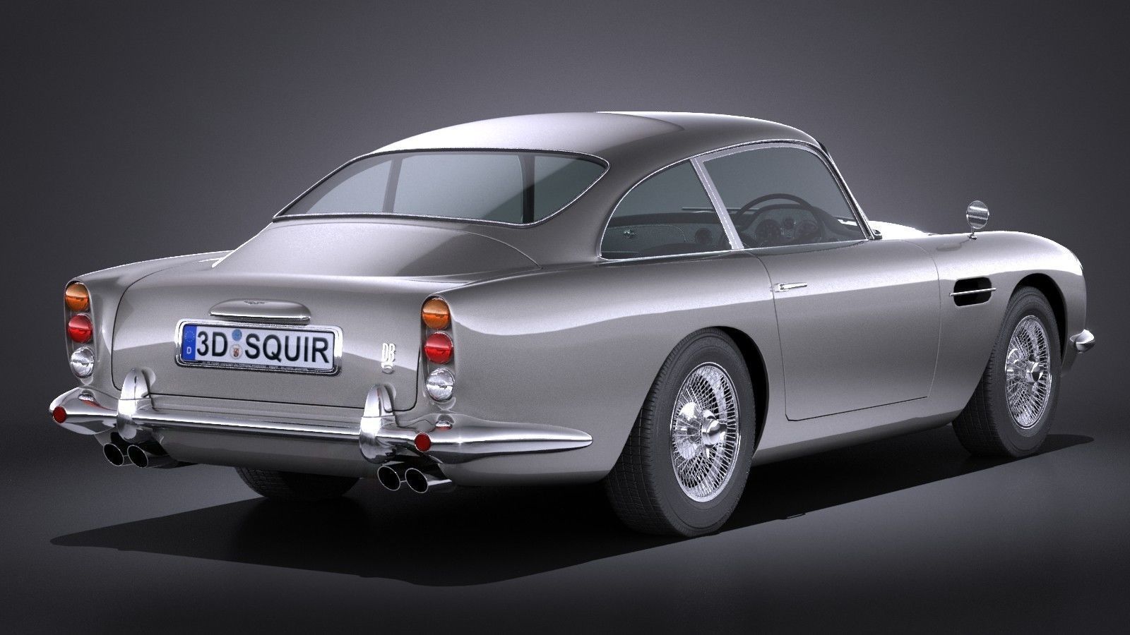 Aston Martin DB5 1963 VRAY 3D model_6