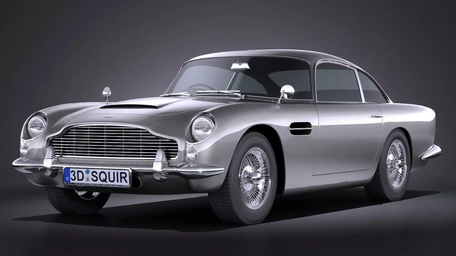 Aston Martin DB5 1963 VRAY 3D model_0